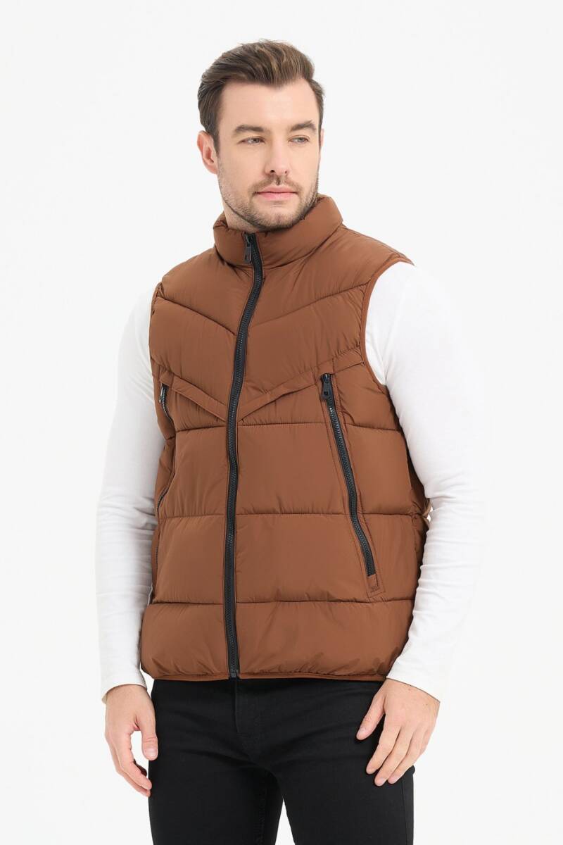 Kamizelka męska zimowa Roz S-2XL, 1 Kolor Paczka 8 szt